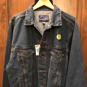 Jean Jacket. Branded 'Cypress Bayou Casino'